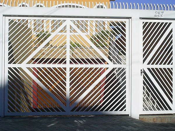 Portão fabricado e instalado pela M.I. Portões
